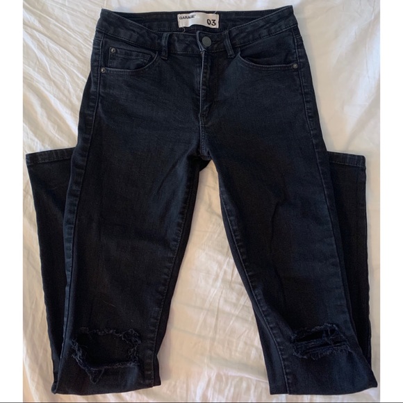 ~SOLD~ Garage Skinny Ripped Jeans - Picture 2 of 4